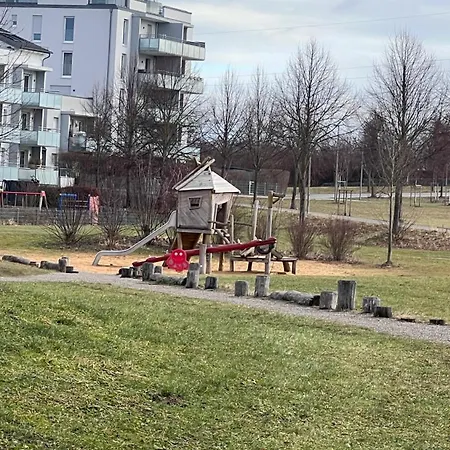 Grosse Ferienwohnung In Augsburg Mit Balkon Zewnętrze zdjęcie